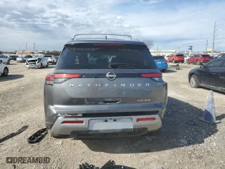 2022 Nissan Pathfinder Platinum with VIN 5N1DR3DG5NC266762, listed as a Copart auction lot 83620494 with 25,271 mi miles and Salvage Title. Bid and sale history available at carsss.com. Image 6.