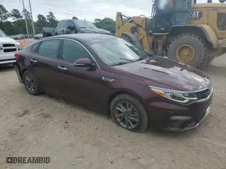 2020 Kia Optima SE with VIN 5XXGT4L34LG436761, listed as a Copart auction lot 52508035 with 153,873 mi miles and Salvage Title. Bid and sale history available at carsss.com. Image 4.
