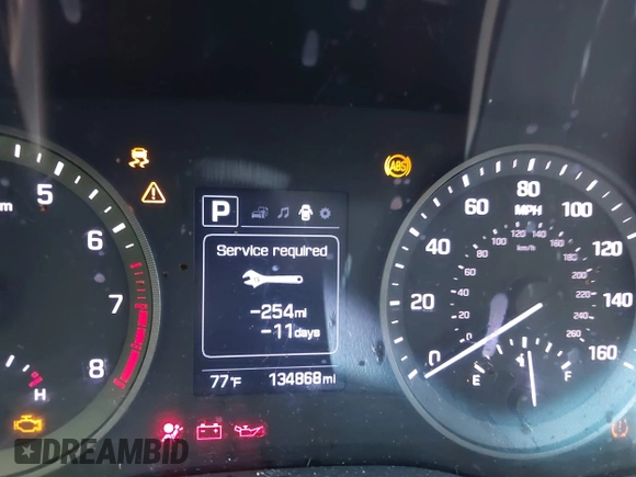 2018 Hyundai Tucson SEL with VIN KM8J33A41JU692662, listed as a IAAI auction lot 41981241 with 134,868 mi miles. Bid and sale history available at carsss.com. Image 7.