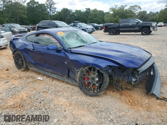 2016 Ford Mustang V6 with VIN 1FA6P8AM5G5321430, listed as a Copart auction lot 56377045 with 133,672 mi miles and Salvage title. Bid and sale history available at DreamBid. Image 4.