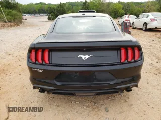 2019 Ford Mustang EcoBoost with VIN 1FA6P8TH2K5204011, listed as a Copart auction lot 52417465 with 61,021 mi miles and Salvage Title. Bid and sale history available at carsss.com. Image 6.