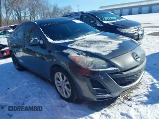 2011 Mazda 3 i Touring with VIN JM1BL1VF3B1410663, listed as a IAAI auction lot 41612121 with 213,019 mi miles and . Bid and sale history available at carsss.com. Image 1.