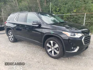 2021 Chevrolet Traverse LT Leather with VIN 1GNEVHKW6MJ262684, listed as a Copart auction lot 64939884 with 27,744 mi miles and Salvage Title. Bid and sale history available at carsss.com. Image 4.