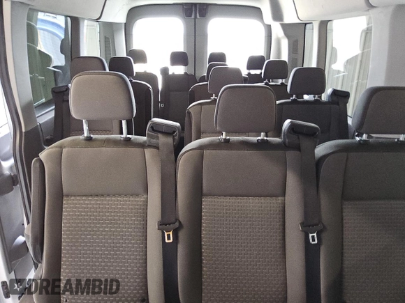 2023 Ford Transit Passenger XL with VIN 1FBAX2C87PKB36657, listed as a Copart auction lot 81110354 with 19,057 mi miles and Clean Title. Bid and sale history available at DreamBid. Image 10.