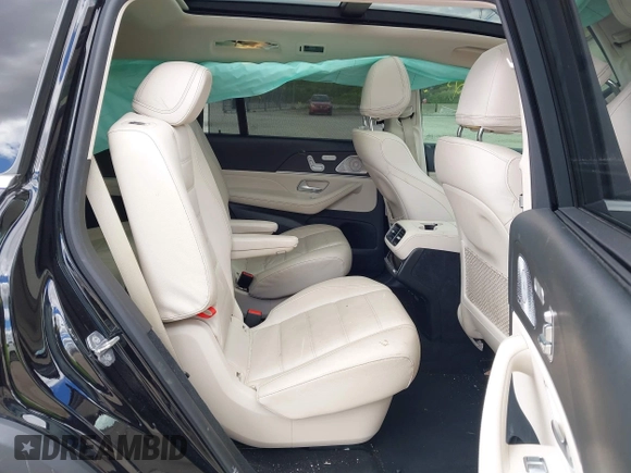 2021 Mercedes-Benz GLS 450 z VIN 4JGFF5KEXMA354814, wystawiony jako IAAI lot #42351625 z przebiegiem 89 136 mil mil oraz . Historia ofert i sprzedaży dostępna na DreamBid. Obrazek 8.