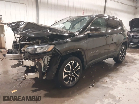 2022 Jeep Compass Limited с VIN 3C4NJDCB0NT146710, выставлен на аукционе IAAI как лот 41577089 с пробегом 66 381 миль миль и . История ставок и продаж доступна на DreamBid. Изображение 18.