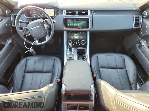 2021 Land Rover Range Rover Sport SE with VIN SALWG2SU2MA763387, listed as a Copart auction lot 61204995 with 67,425 mi miles and Salvage title. Bid and sale history available at DreamBid. Image 8.