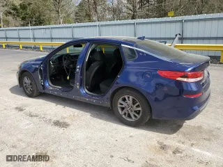 2020 Kia Optima LX with VIN 5XXGT4L39LG403321, listed as a Copart auction lot 48821355 with 122,388 mi miles and Salvage Title. Bid and sale history available at carsss.com. Image 2.