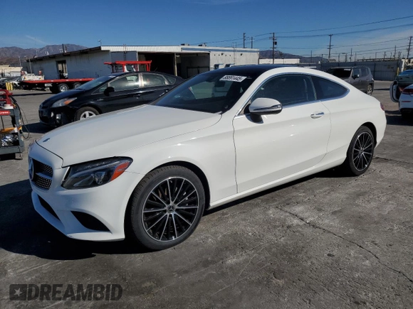 2020 Mercedes-Benz C 300 z VIN W1KWJ8EB0LF984869, wystawiony jako Copart lot #88891445 z przebiegiem 36 209 mil mil oraz Szkoda całkowita • Salvage title. Historia ofert i sprzedaży dostępna na DreamBid. Obrazek 1.