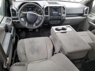 2016 Ford F-150 XL with VIN 1FTEW1CG9GFA15686, listed as a Copart auction lot 45207565 with 154,584 mi miles and Salvage Title. Bid and sale history available at carsss.com. Image 8.