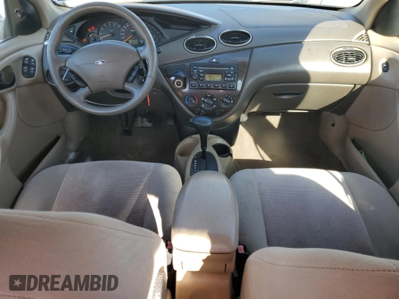2001 Ford Focus ZTS with VIN 1FAHP383X1W204498, listed as a Copart auction lot 87933995 with 82,555 mi miles and Salvage Title. Bid and sale history available at carsss.com. Image 8.