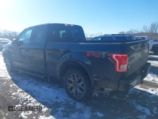 2017 Ford F-150 XL with VIN 1FTFX1EF1HFA23112, listed as a IAAI auction lot 41395236 with 96,848 mi miles. Bid and sale history available at carsss.com. Image 3.