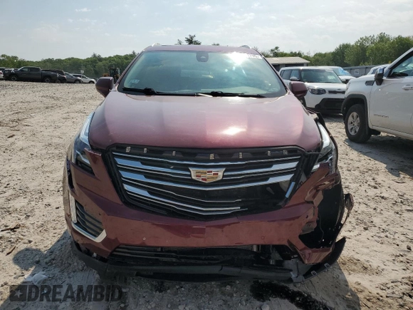 2017 Cadillac XT5 Premium Luxury AWD with VIN 1GYKNERS1HZ112898, listed as a Copart auction lot 58984795 with 140,803 mi miles and Salvage title. Bid and sale history available at DreamBid. Image 5.