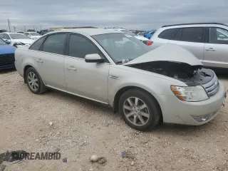 2008 Ford Taurus SEL with VIN 1FAHP24W28G137622, listed as a Copart auction lot 82828674 with 118,888 mi miles and Salvage Title. Bid and sale history available at carsss.com. Image 4.