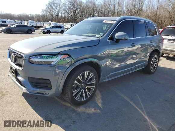 2020 Volvo XC90 Momentum with VIN YV4102PK5L1585337, listed as a Copart auction lot 47400475 with 69,848 mi miles and Salvage Title. Bid and sale history available at carsss.com. Image 1.