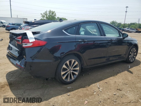 2020 Ford Fusion SE with VIN 3FA6P0T94LR247709, listed as a Copart auction lot 59263695 with 45,392 mi miles and Salvage title. Bid and sale history available at DreamBid. Image 3.
