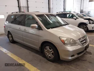 2006 Honda Odyssey EX with VIN 5FNRL38486B428173, listed as a IAAI auction lot 42385673 with 196,938 mi miles and . Bid and sale history available at DreamBid. Image 1.