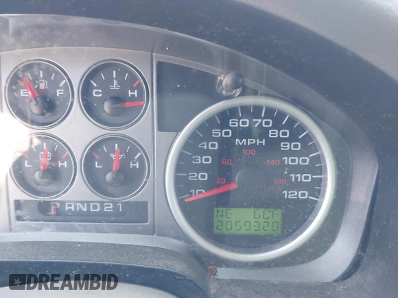 2006 Ford F-150 STX with VIN 1FTRX14WX6FB34558, listed as a IAAI auction lot 42146556 with 205,932 mi miles. Bid and sale history available at carsss.com. Image 7.