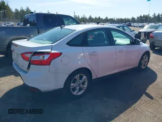 2013 Ford Focus SE with VIN 1FADP3F28DL274208, listed as a IAAI auction lot 41997585 with 233,384 mi miles. Bid and sale history available at carsss.com. Image 4.