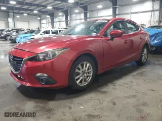2016 Mazda Mazda3 i Touring with VIN JM1BM1V73G1334259, listed as a Copart auction lot 53622845 with 106,086 mi miles and Salvage Title. Bid and sale history available at carsss.com. Image 1.