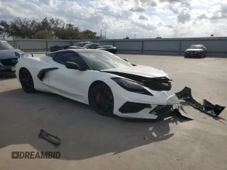 2022 Chevrolet Corvette 3LT with VIN 1G1YC3D46N5111499, listed as a Copart auction lot 77800734 with 16,188 mi miles and Salvage Title. Bid and sale history available at carsss.com. Image 4.
