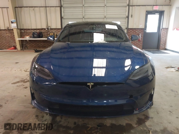 2021 Tesla Model S Plaid with VIN 5YJSA1E6XMF439884, listed as a IAAI auction lot 41622750 with Not provided miles and . Bid and sale history available at DreamBid. Image 12.