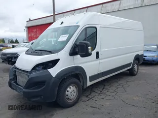 2023 Ram ProMaster Cargo with VIN 3C6LRVDG6PE571735, listed as a IAAI auction lot 41916183 with 32,336 mi miles and . Bid and sale history available at DreamBid. Image 2.