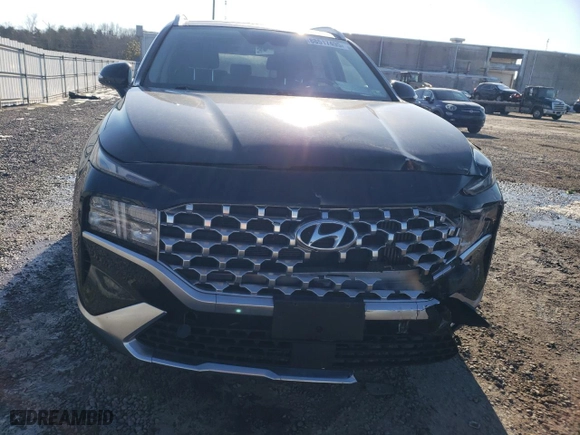 2021 Hyundai Santa Fe Hybrid SEL Premium with VIN KM8S3DA19MU007375, listed as a Copart auction lot 88517495 with NaN miles and Salvage Title. Bid and sale history available at carsss.com. Image 5.