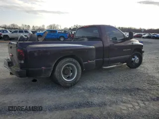 2004 Dodge Ram 3500 SLT with VIN 3D7MA46C34G254929, listed as a Copart auction lot 42400195 with 152,283 mi miles and Salvage Title. Bid and sale history available at carsss.com. Image 3.