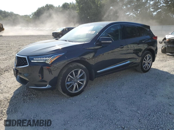 2023 Acura RDX w/Technology Package with VIN 5J8TC2H59PL008317, listed as a Copart auction lot 68841924 with 11,867 mi miles and Salvage Title. Bid and sale history available at carsss.com. Image 1.