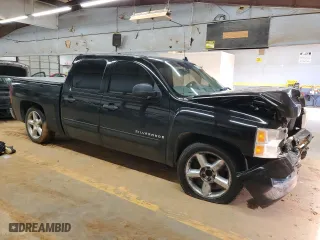 2009 Chevrolet Silverado 1500 LS with VIN 3GCEC13C09G263350, listed as a Copart auction lot 45522825 with 0 mi miles and Salvage Title. Bid and sale history available at carsss.com. Image 4.