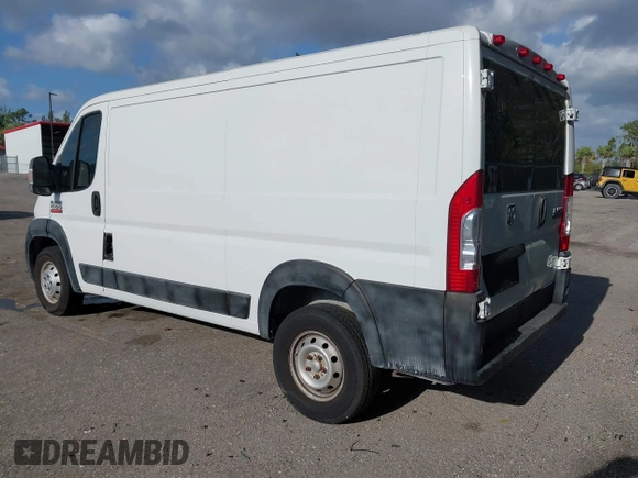2014 Ram ProMaster Cargo with VIN 3C6TRVAG3EE105066, listed as a IAAI auction lot 42127473 with 122,505 mi miles. Bid and sale history available at carsss.com. Image 3.