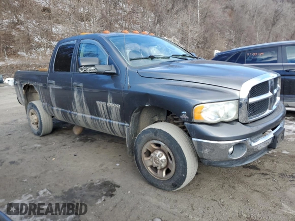 2003 Dodge Ram 2500 ST with VIN 3D7KU28643G767986, listed as a Copart auction lot 44904675 with 198,114 mi miles and Salvage Title. Bid and sale history available at carsss.com. Image 4.