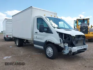 2018 Ford Transit with VIN 1FDBF8ZM3JKA71075, listed as a IAAI auction lot 42511404 with 81,845 mi miles and . Bid and sale history available at DreamBid. Image 1.
