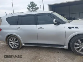 2012 Infiniti QX56 8-passenger with VIN JN8AZ2ND1C9715021, listed as a IAAI auction lot 41893659 with 170,969 mi miles and . Bid and sale history available at DreamBid. Image 13.
