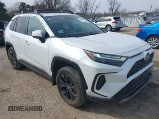 2023 Toyota RAV4 Hybrid SE with VIN 4T3T6RFV4PU126323, listed as a IAAI auction lot 41860878 with 52,156 mi miles and . Bid and sale history available at DreamBid. Image 1.
