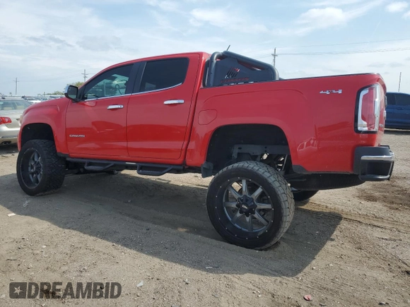 2016 GMC Canyon 4WD SLT with VIN 1GTG6DE34G1160359, listed as a Copart auction lot 69891914 with 0 mi miles and Salvage Title. Bid and sale history available at carsss.com. Image 2.