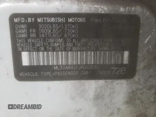 2018 Mitsubishi Mirage SE с VIN ML32A4HJ1JH010536, выставлен на аукционе Copart как лот 49791695 с пробегом 93 899 миль миль и Списание • Salvage title. История ставок и продаж доступна на DreamBid. Изображение 12.