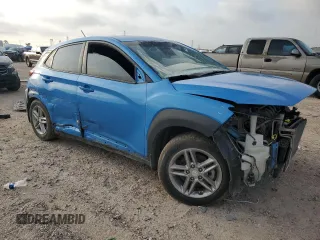2019 Hyundai Kona SE with VIN KM8K12AA2KU274820, listed as a Copart auction lot 55335025 with 195,317 mi miles and Salvage Title. Bid and sale history available at carsss.com. Image 4.