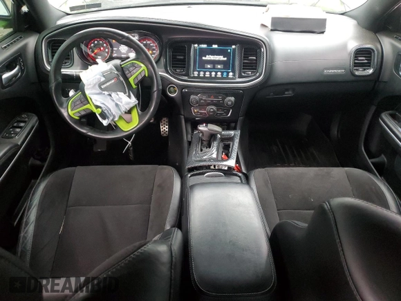 2019 Dodge Charger Scat Pack with VIN 2C3CDXGJ4KH662773, listed as a Copart auction lot 53092825 with 55,644 mi miles and Salvage title. Bid and sale history available at DreamBid. Image 8.