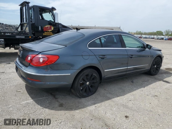 2009 Volkswagen CC Sport with VIN WVWML73C09E554081, listed as a Copart auction lot 55257695 with 65,023 mi miles and Clean Title. Bid and sale history available at carsss.com. Image 3.