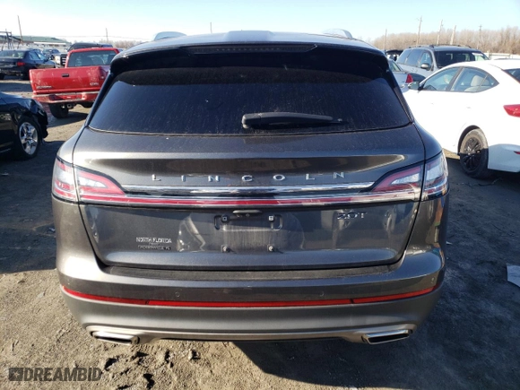2019 Lincoln Nautilus Select with VIN 2LMPJ6K99KBL30506, listed as a Copart auction lot 54581182 with 75,124 mi miles. Bid and sale history available at carsss.com. Image 6.