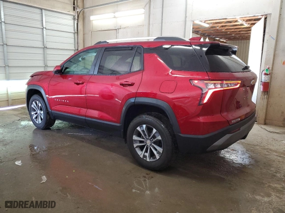 2025 Chevrolet Equinox FWD LT with VIN 3GNAXHEG1SL139796, listed as a Copart auction lot 51996455 with 2,680 mi miles and Salvage Title. Bid and sale history available at carsss.com. Image 2.
