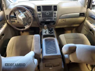2010 Nissan Armada Titanium z VIN 5N1BA0ND1AN605968, wystawiony jako Copart lot #46100125 z przebiegiem Nie podano mil oraz Czysty tytuł • Clean title. Historia ofert i sprzedaży dostępna na DreamBid. Obrazek 8.