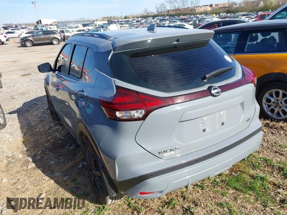 2023 Nissan Kicks SR with VIN 3N1CP5DV1PL502706, listed as a IAAI auction lot 41824341 with 42,383 mi miles. Bid and sale history available at carsss.com. Image 3.