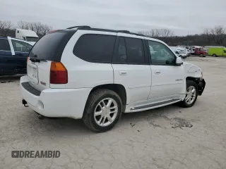 2008 GMC Envoy Denali with VIN 1GKET63MX82118446, listed as a Copart auction lot 44734735 with 244,054 mi miles and Salvage Title. Bid and sale history available at carsss.com. Image 3.