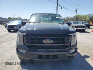 2022 Ford F-150 XL with VIN 1FTFW1E89NFB36368, listed as a Copart auction lot 51965345 with 50,781 mi miles and Salvage Title. Bid and sale history available at DreamBid. Image 5.