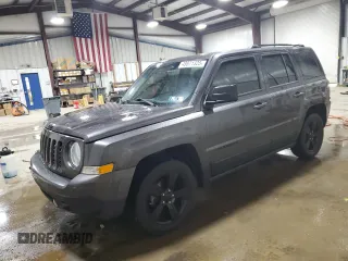 2015 Jeep Patriot Altitude Edition with VIN 1C4NJPBA5FD430013, listed as a Copart auction lot 49871325 with 127,333 mi miles and Salvage Title. Bid and sale history available at carsss.com. Image 1.