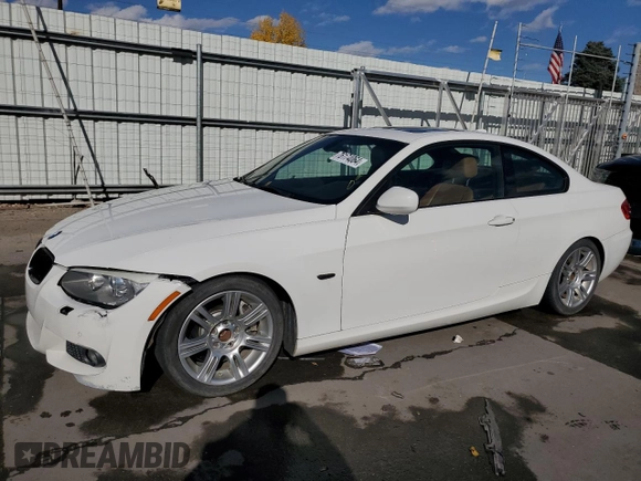 2012 BMW 3 Series 335i xDrive with VIN WBAKF9C59CE859286, listed as a Copart auction lot 76174064 with 97,431 mi miles and Salvage Title. Bid and sale history available at carsss.com. Image 1.