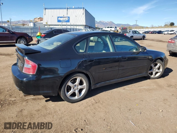 2005 Subaru Legacy GT Limited with VIN 4S3BL676854215431, listed as a Copart auction lot 80225554 with 176,345 mi miles and Clean title. Bid and sale history available at DreamBid. Image 3.